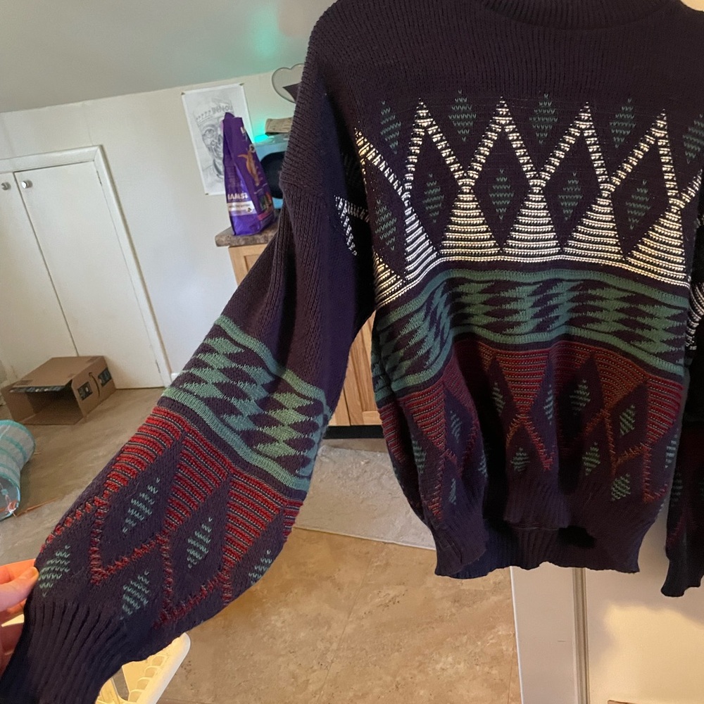chunky vintage knit